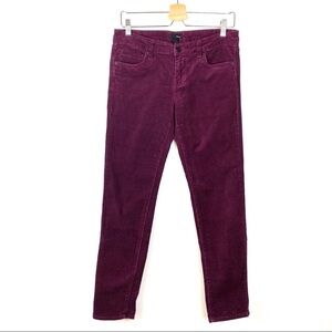 Edyson | Burgundy Corduroy Skinny Pants